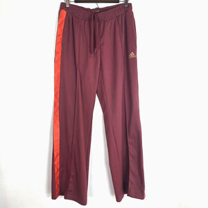 Adidas X Zoe Saldana Collection Women’s Track Pants Legacy Red GG3401 Sz L